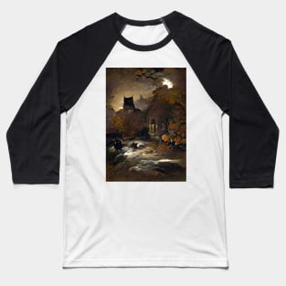 ENGLISH VILLAGE HALLOWEEN Baseball T-Shirt